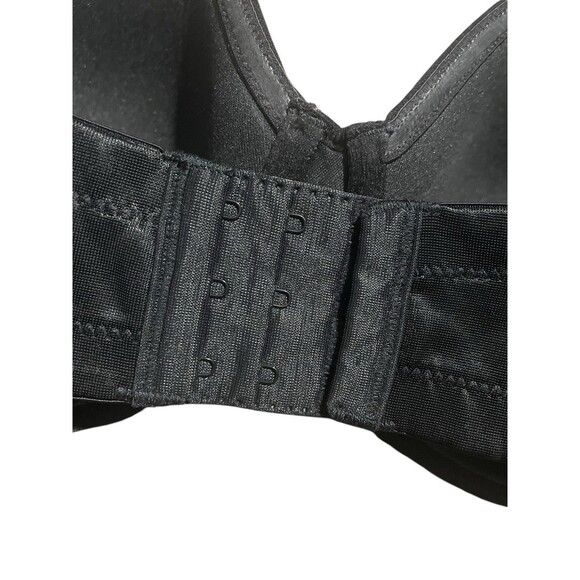 WACOAL 854119 RED CARPET FULL BUSTED STRAPLESS BLACK BRA SIZE 38D - Picture 5 of 6